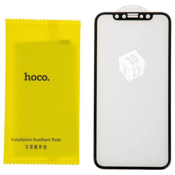Hoco V5 Glass Screen Protector For iPhone X، محافظ صفحه نمایش شیشه‌ای هوکو مدل V5 مناسب برای گوشی موبایل آیفون X