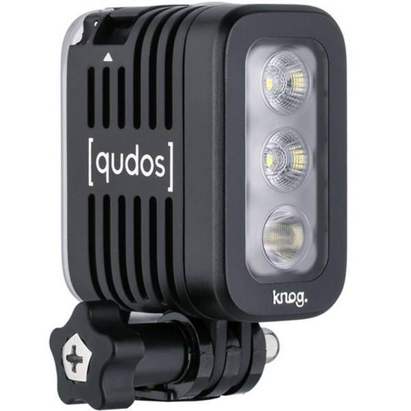 Qudos Knog Video Light For GoPro، نور فیلمبرداری Qudos مدل Knog مناسب برای دوربین های ورزشی GoPro