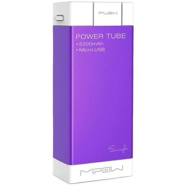 Power Tube Simple 5200 Power Bank، شارژر همراه مایپو پاور تیوب سیمپل5200