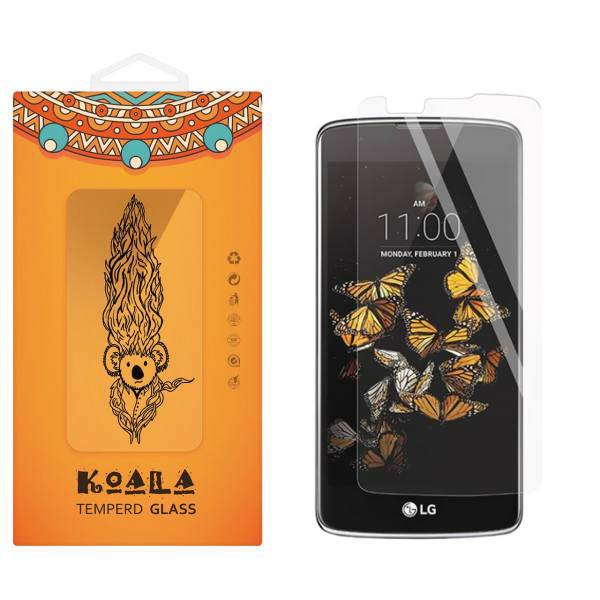 KOALA Tempered Glass Screen Protector For LG K8 2016، محافظ صفحه نمایش شیشه ای کوالا مدل Tempered مناسب برای گوشی موبایل ال جی K8 2016