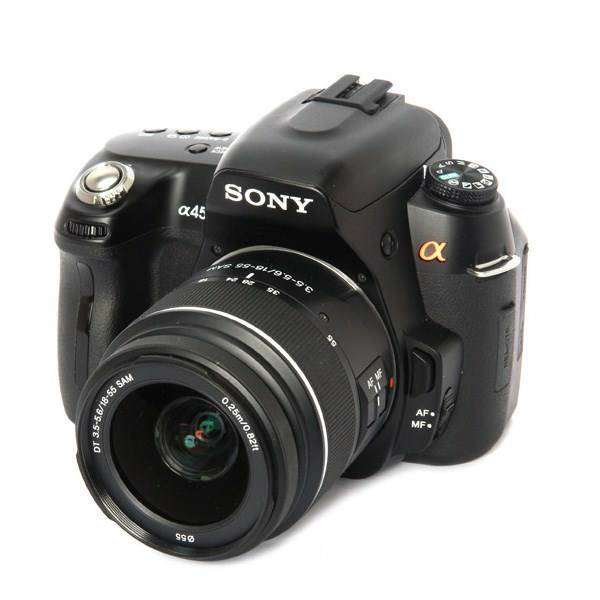 Sony Alpha DSLR-A450، دوربین دیجیتال سونی دی اس ال آر-آلفا 450