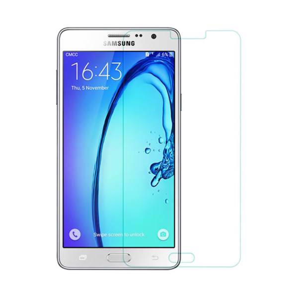 Tempered Glass Screen Protector For Samsung Galaxy On 7، محافظ صفحه نمایش شیشه ای مدل Tempered مناسب برای گوشی موبایل سامسونگ Galaxy On 7