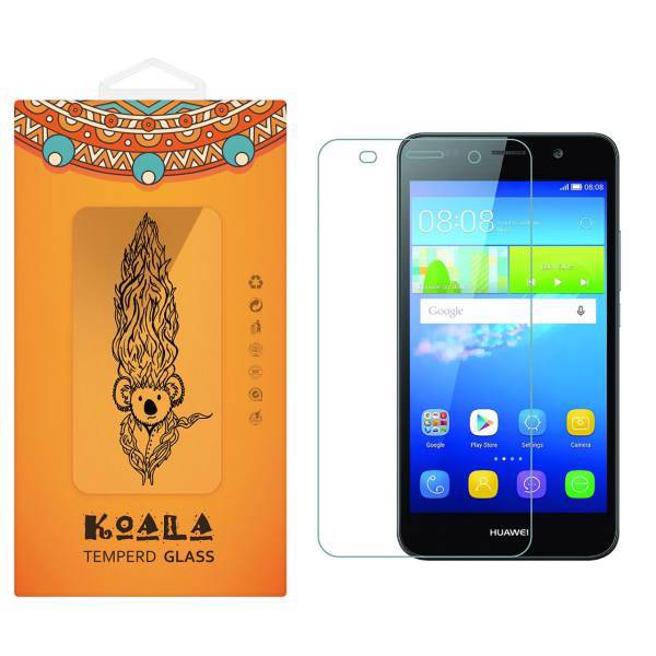 KOALA Tempered Glass Screen Protector For Huawei Y6، محافظ صفحه نمایش شیشه ای کوالا مدل Tempered مناسب برای گوشی موبایل هوآوی Y6