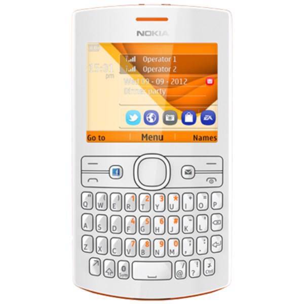 Nokia Asha 205 Dual SIM Mobile Phone، گوشی موبایل نوکیا آشا 205 دو سیم کارت