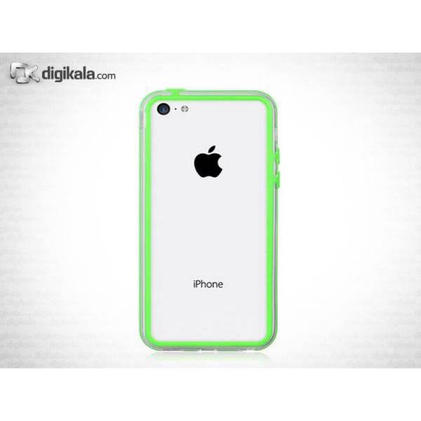 Apple iPhone 5C Clear Bumper، بامپر شیشه ای گوشی iPhone5C