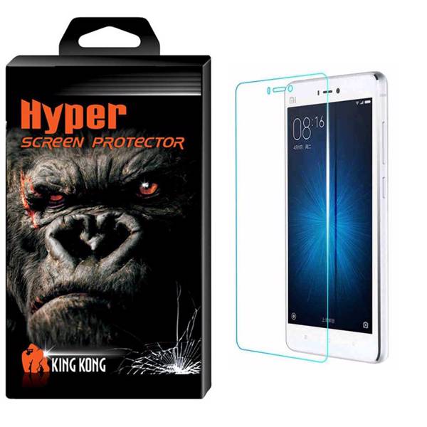 Hyper Protector King Kong Glass Screen Protector For Xiaomi Mi 4s، محافظ صفحه نمایش شیشه ای کینگ کونگ مدل Hyper Protector مناسب برای گوشی شیاومی Mi 4s