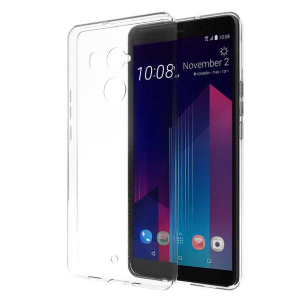 کاور ژله ای مدل Clear مناسب برای گوشی موبایل HTC U11 Plus