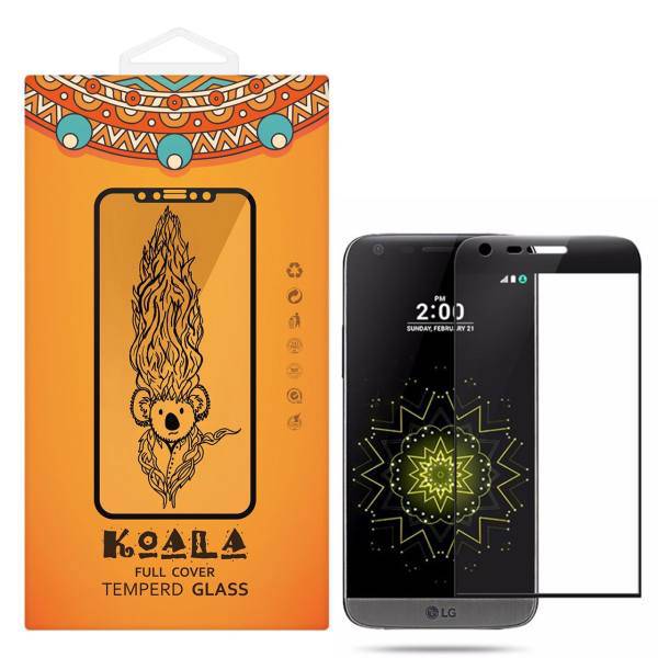 KOALA Full Cover Glass Screen Protector For LG G5، محافظ صفحه نمایش شیشه ای کوالا مدل Full Cover مناسب برای گوشی موبایل ال جی G5