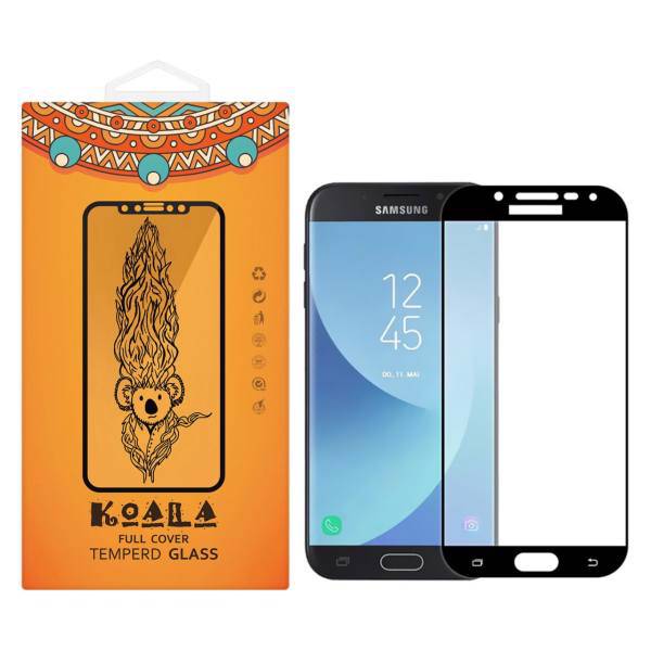 KOALA Full Cover Glass Screen Protector For Samsung Galaxy J5 Pro، محافظ صفحه نمایش شیشه ای کوالا مدل Full Cover مناسب برای گوشی موبایل سامسونگ Galaxy J5 Pro