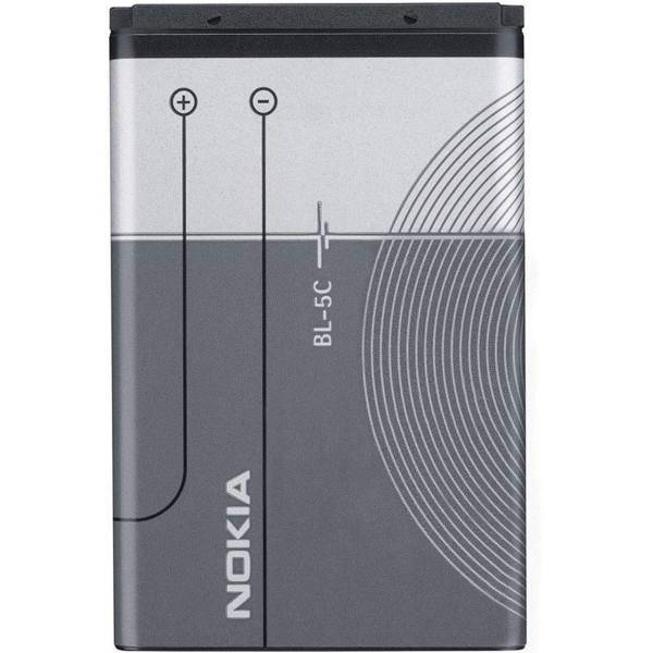 Nokia BL-5C 1020mAh Mobile Phone Battery، باتری موبایل نوکیا مدل BL-5C با ظرفیت 1020 میلی آمپر ساعت
