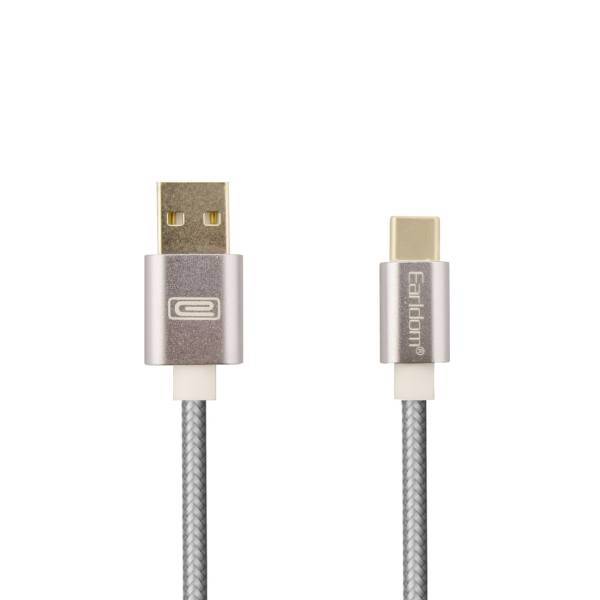 Earldom ET-011C USB To Type-c Cable 3m، کابل تبدیل USB به Type-c ارلدام مدل ET-011C طول 3 متر