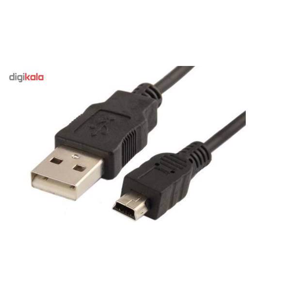 st-m USB To Mini USB Cable 1.5m، کابل تبدیل USB به Mini USB مدل st-m به طول1.5 متر