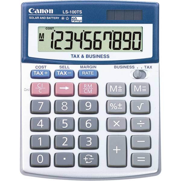 Canon LS-100TS Calculator، ماشین حساب کانن مدل LS-100TS