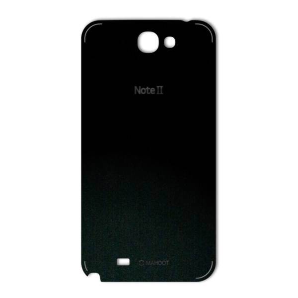 MAHOOT Black-suede Special Sticker for Samsung Note 2، برچسب تزئینی ماهوت مدل Black-suede Special مناسب برای گوشی Samsung Note 2