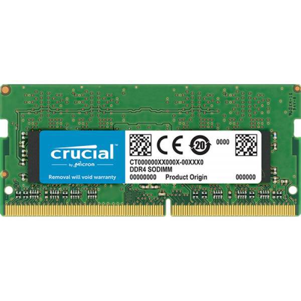 Crucial DDR4 2133MHz CL15 Single Channel Laptop RAM - 4GB، رم لپ تاپ DDR4 تک کاناله 2133 مگاهرتز CL15 کروشیال ظرفیت 4 گیگابایت