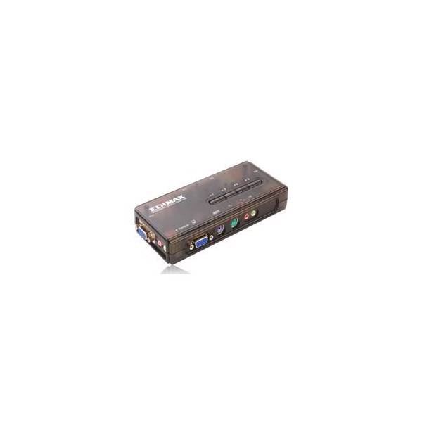 Edimax 350MHz High Bandwidth 4 Ports USB KVM Switch EK-UAK4، ادیمکس سوییچ کی وی ام EK-UAK4