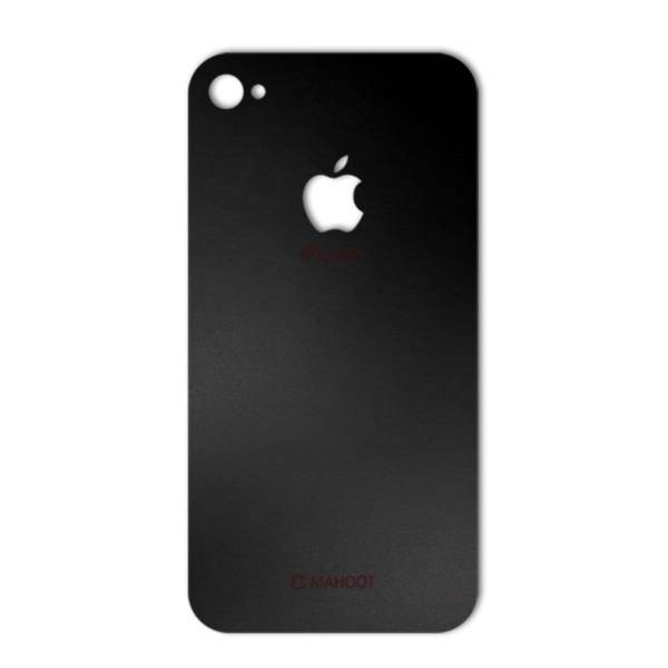 MAHOOT Black-color-shades Special Texture Sticker for iPhone 4s، برچسب تزئینی ماهوت مدل Black-color-shades Special مناسب برای گوشی iPhone 4s