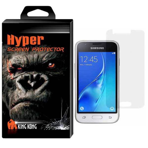 Hyper Protector King Kong Glass Screen Protector For Samsung Galaxy J1 Mini Prime، محافظ صفحه نمایش شیشه ای کینگ کونگ مدل Hyper Protector مناسب برای گوشی سامسونگ گلکسی J1 Mini Prime
