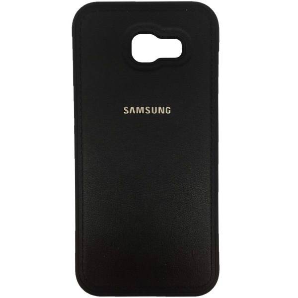 TPU Leather Design Cover For Samsung Galaxy A520/ A5 2017، کاور ژله ای طرح چرم مناسب برای گوشی موبایل سامسونگ Galaxy A520/ A5 2017