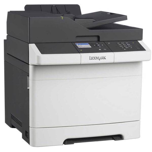Lexmark CX317dn Multifunction Color Laser Printer، پرینتر چندکاره لیزری رنگی لکسمارک مدل CX317dn
