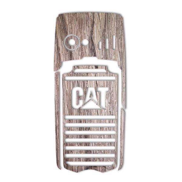 MAHOOT Walnut Texture Sticker for CAT B25، برچسب تزئینی ماهوت مدل Walnut Texture مناسب برای گوشی CAT B25