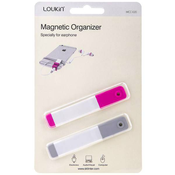 Loukin Earphone Magnetic Organizer MCC-020 Cable Holder، نگهدارنده کابل لوکین مدل Earphone Magnetic Organizer MCC-020