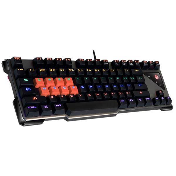 A4TECH Light strike Gaming Keyboard B700، کیبورد مخصوص بازی ایفورتک مدل b700