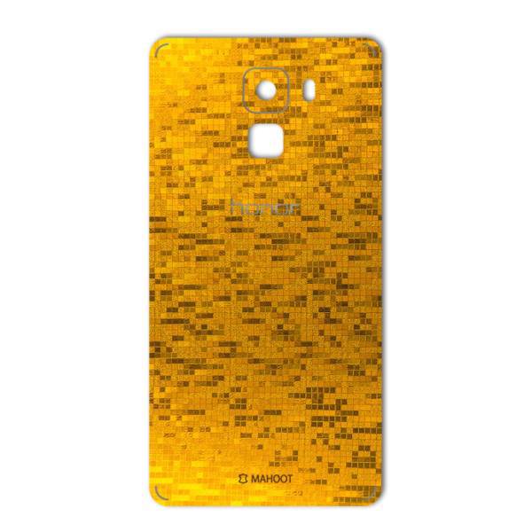 MAHOOT Gold-pixel Special Sticker for Huawei Honor 7، برچسب تزئینی ماهوت مدل Gold-pixel Special مناسب برای گوشی Huawei Honor 7
