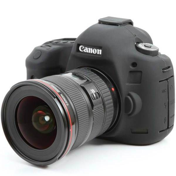 Easycover Silicone Camera Cover For Canon EOS 5D Mark III، کاور سیلیکونی ایزی کاور مناسب برای دوربین کانن مدل EOS 5D Mark III