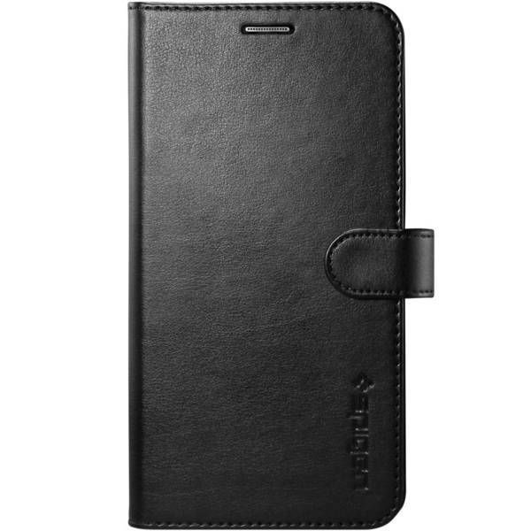 Spigen Wallet S Flip Cover For Samsung Galaxy S6 Edge Plus، کیف کلاسوری اسپیگن مدل والت مناسب برای گوشی موبایل سامسونگ گلکسی S6 Edge Plus