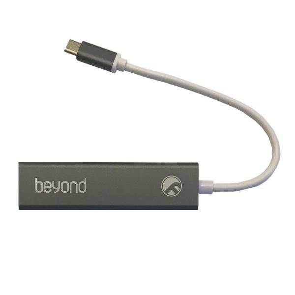 Beyond BA-490 3 Ports USB-C Hub، هاب سه پورت USB-C بیاند مدل BA-490