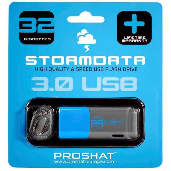 Proshat Stormdata USB 3.0 Flash Memory - 32GB، فلش مموری USB 3.0 پروشات مدل استورم دیتا ظرفیت 32 گیگابایت