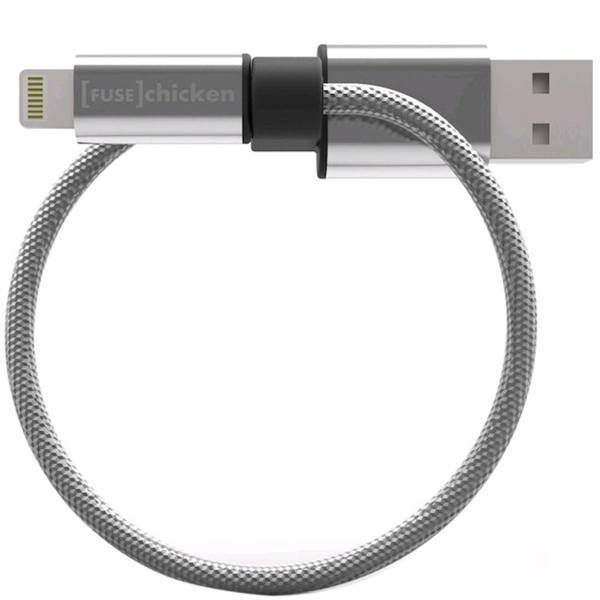 Fuse Chicken Armour Loop USB To Lightning Cable 0.13m، کابل تبدیل USB به لایتنینگ فیوز چیکن مدل Armour Loop به طول 0.13 متر