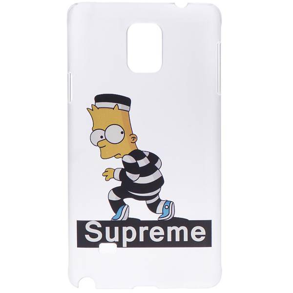 Bart Simpson Cover For Samsung Galaxy Note 4 - Type 2، کاور گوشی موبایل مدل Bart Simpson مناسب برای سامسونگ گلکسی نوت 4 - طرح 2