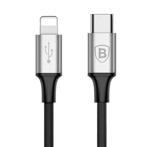 Baseuse Rapid Series USB-C to Lightning Cable 1m، کابل تبدیل USB-C به لایتنینگ باسئوس مدل Rapid Series طول یک متر