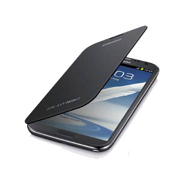 Hard Shell Flip Cover For Samsung Galaxy Note 2 N7100 Front Back، قاب پشت و کاور جلوی موبایل سامسونگ گلکسی نوت 2