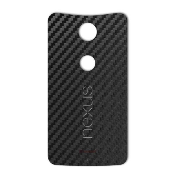 MAHOOT Carbon-fiber Texture Sticker for Google Nexus 6، برچسب تزئینی ماهوت مدل Carbon-fiber Texture مناسب برای گوشی Google Nexus 6
