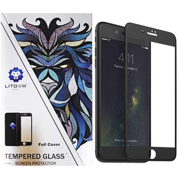 Lito 5D Glass Screen Protector For Apple iPhone 7 Plus، محافظ صفحه نمایش شیشه ای لیتوو مدل 5D مناسب برای اپل آیفون 7 پلاس