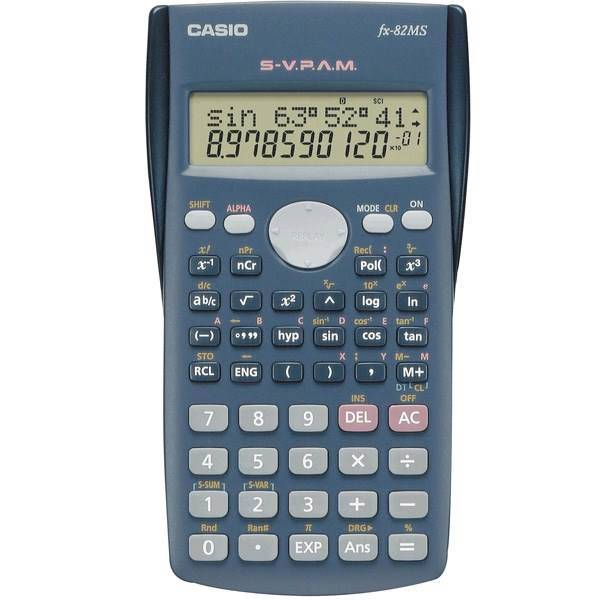 Casio FX-82 MS Calculator، ماشین حساب کاسیو FX-82-MS
