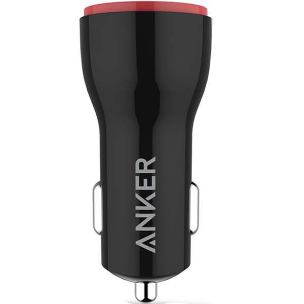 Anker A2210 PowerDrive Plus Car Charger، شارژر فندکی انکر مدل A2210 PowerDrive Plus