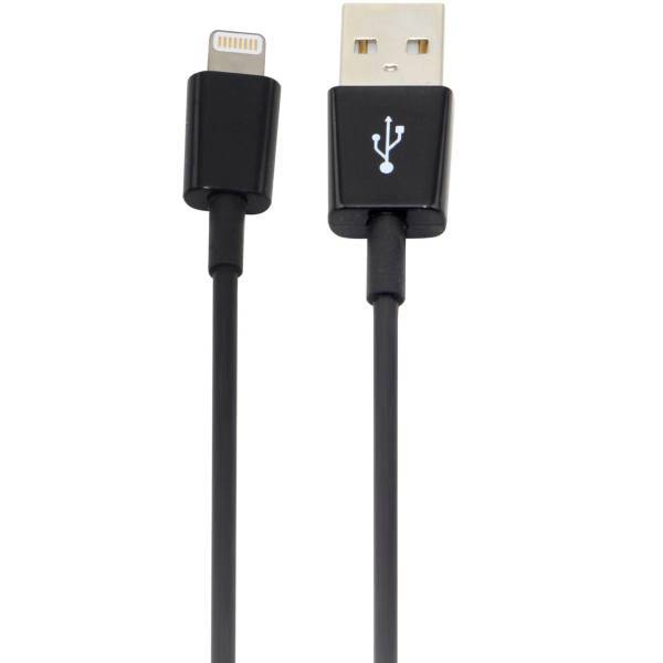 Huntkey BUIP5-10DR USB To Lightning Cable 1m، کابل تبدیل USB به لایتنینگ هانت کی مدل BUIP5-10DR طول 1 متر