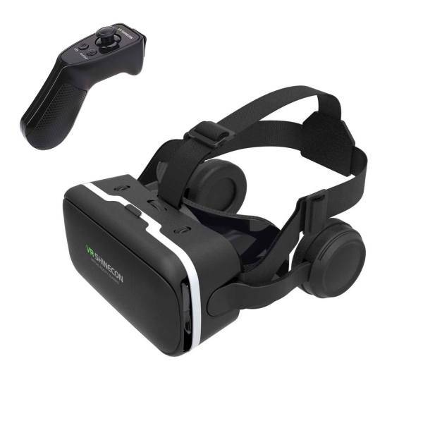 Shinecon 3th Gen Virtual Reality Headset With RA8 Controller، هدست واقعیت مجازی شاینکن مدل 3th Gen با کنترلر RA8