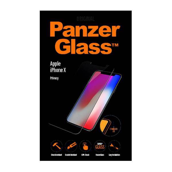 Panzer Glass Iphone X، محافظ صفحه نمایش پنزر گلس مناسب برای گوشی موبایل Iphone X