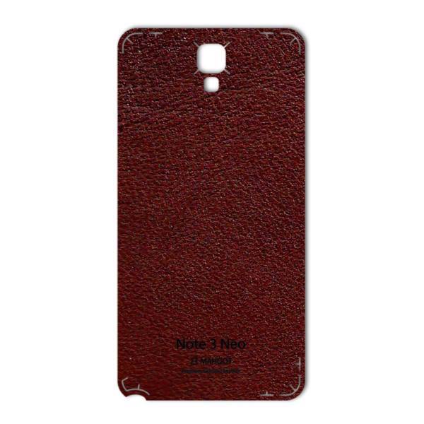 MAHOOT Natural Leather Sticker for Samsung Note 3 Neo، برچسب تزئینی ماهوت مدلNatural Leather مناسب برای گوشی Samsung Note 3 Neo