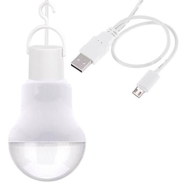 USB/MicroUSB LED Emergency Light، لامپ LED یو اس بی/OTG مدل two in one