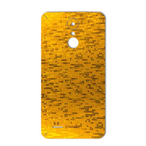 MAHOOT Gold-pixel Special Sticker for LG K8 2017، برچسب تزئینی ماهوت مدل Gold-pixel Special مناسب برای گوشی LG K8 2017