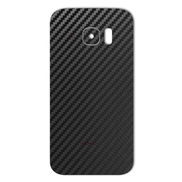 MAHOOT Carbon-fiber Texture Sticker for Samsung S7، برچسب تزئینی ماهوت مدل Carbon-fiber Texture مناسب برای گوشی Samsung S7