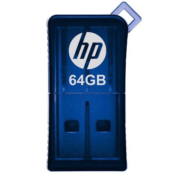 HP v165w USB 2.0 Flash Memory - 64GB، فلش مموری USB 2.0 اچ پی مدل v165w ظرفیت 64 گیگابایت