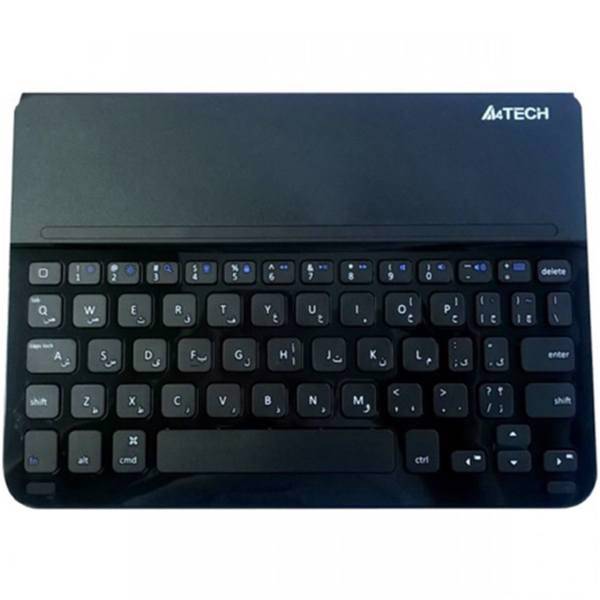 A4Tech BTK-03 Bluetooth Keyboard Folio For iPad Air، کیبورد بلوتوث ای فورتک مدل BTK-03 مناسب برای آیپد ایر