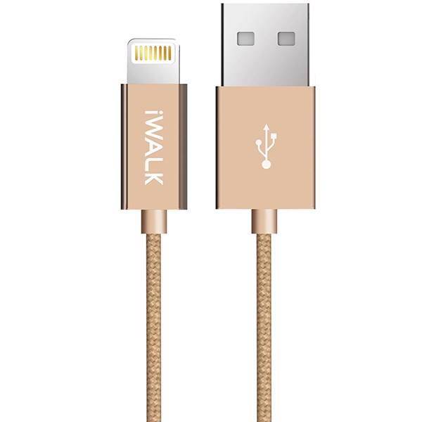 iWalk CSS003L USB To Lightning Cable 1m، کابل تبدیل USB به لایتنینگ آی واک مدل CSS003L به طول 1 متر